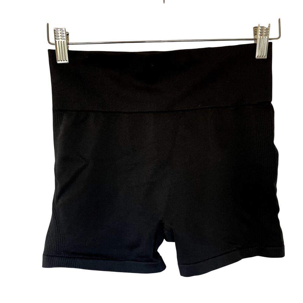 PINK sport black biker shorts women's size medium casual athletic compression